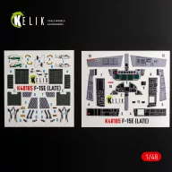   Kelik F-15E (Late) - interior 3D decals for Hasegawa 1:48 (K48185)