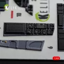 Kelik F-15E (Late) - interior 3D decals for Hasegawa 1:48 (K48185)