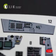   Kelik F-15E (Late) - interior 3D decals for Hasegawa 1:48 (K48185)