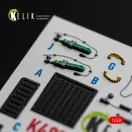 Kelik F-15E (Late) - interior 3D decals for Hasegawa 1:48 (K48185)