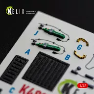   Kelik F-15E (Late) - interior 3D decals for Hasegawa 1:48 (K48185)