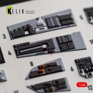 Kelik F-35B - interior 3D decals for Italeri 1:48 (K48186)