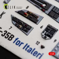 Kelik F-35B - interior 3D decals for Italeri 1:48 (K48186)