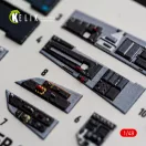 Kelik F-35B - interior 3D decals for Italeri 1:48 (K48186)