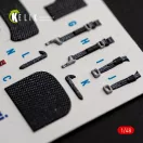 Kelik F-35B - interior 3D decals for Italeri 1:48 (K48186)