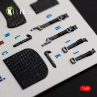 Kelik F-35B - interior 3D decals for Italeri 1:48 (K48186)