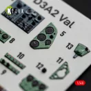 Kelik Aichi D3A2 Val - interior 3D decals for Wingsy Kits 1:48 (K48196)