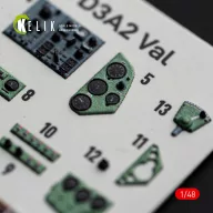   Kelik Aichi D3A2 Val - interior 3D decals for Wingsy Kits 1:48 (K48196)