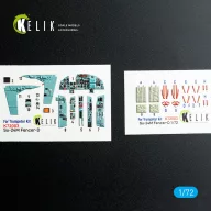   Kelik SU-24M interior 3D decals for Trumpeter kit 1:72 (K72003)