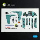 Kelik SU-24M interior 3D decals for Trumpeter kit 1:72 (K72003)