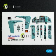   Kelik SU-24M interior 3D decals for Trumpeter kit 1:72 (K72003)