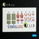 Kelik SU-24M interior 3D decals for Trumpeter kit 1:72 (K72003)