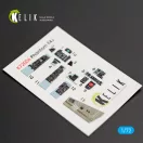 Kelik F-4J Phantom II interior 3D decals for FineMolds kit 1:72 (K72006)