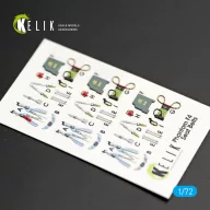   Kelik F-4J Phantom II interior 3D decals for FineMolds kit 1:72 (K72006)