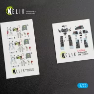   Kelik F-4E Phantom II interior 3D decals for FineMolds kit 1:72 (K72008)