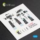 Kelik F-4E Phantom II interior 3D decals for FineMolds kit 1:72 (K72008)