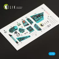 Kelik MI-24P interior 3D decals for Zvezda kit 1:72 (K72009)
