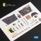 Kelik BF109-10G interior 3D decals for Fine Molds kit 1:72 (K72010)