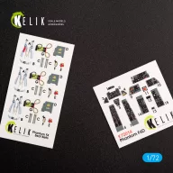   Kelik F-4D Phantom II interior 3D decals for FineMolds kit 1:72 (K72014)