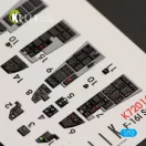 Kelik F-16I Sufa interior 3D decals for Kinetic kit 1:72 (K72016)