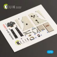   Kelik A-4C Skyhawk interior 3D decals for Fujimi/Hobby 2000 kit 1:72 (K72017)