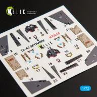   Kelik TA-4J Skyhawk interior 3D decals for Fujimi/Hobby 2000 kit 1:72 (K72018)