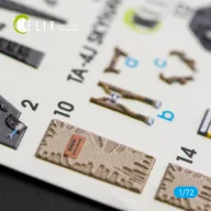   Kelik TA-4J Skyhawk interior 3D decals for Fujimi/Hobby 2000 kit 1:72 (K72018)