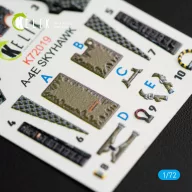   Kelik A-4E Skyhawk interior 3D decals for Fujimi/Hobby 2000 kit 1:72 (K72019)