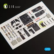   Kelik Me-410 A-1/B-1 interior 3D decals for Fine Molds kit 1:72 (K72020)