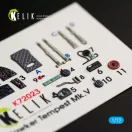 Kelik Hawker Tempest Mk.V interior 3D decals for Airfix kit 1:72 (K72023)