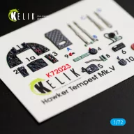   Kelik Hawker Tempest Mk.V interior 3D decals for Airfix kit 1:72 (K72023)