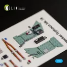 Kelik Hawker Typhoon Mk.IB interior 3D decals for Airfix kit 1:72 (K72024)