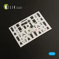   Kelik UH-1Y Venom interior 3D decals for Dream Model kit 1:72 (K72026)