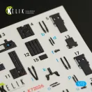 Kelik UH-1Y Venom interior 3D decals for Dream Model kit 1:72 (K72026)