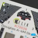 Kelik A-4M Skyhawk interior 3D decals for Fujimi/Hobby 2000 kit 1:72 (K72028)