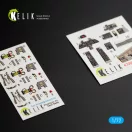 Kelik F-4(B,N) Phantom II interior 3D decals for Hasegawa kit 1:72 (K72029)