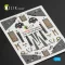 Kelik OA-4M Skyhawk interior 3D decals for Fujimi/Hobby 2000 kit 1:72 (K72030)