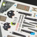 Kelik OA-4M Skyhawk interior 3D decals for Fujimi/Hobby 2000 kit 1:72 (K72030)