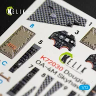   Kelik OA-4M Skyhawk interior 3D decals for Fujimi/Hobby 2000 kit 1:72 (K72030)