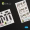 Kelik F-4(C,D) Phantom II interior 3D decals for Hasegawa kit 1:72 (K72031)