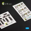 Kelik F-4(C,D) Phantom II interior 3D decals for Hasegawa kit 1:72 (K72031)