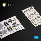 Kelik F-4EJ Kai Phantom II interior 3D decals for Hasegawa kit 1:72 (K72032)
