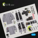 Kelik F-4EJ Kai Phantom II interior 3D decals for Hasegawa kit 1:72 (K72032)