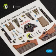   Kelik A-4F Skyhawk interior 3D decals for HobbyBoss kit 1:72 (K72033)