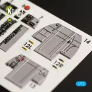 Kelik RF-4E Phantom II interior 3D decals for Hasegawa kit 1:72 (K72034)