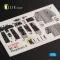 Kelik RF-4C Phantom II interior 3D decals for Hasegawa kit 1:72 (K72039)