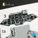 Kelik SU-27 interior 3D decals for Trumpeter kit 1:72 (K72040)