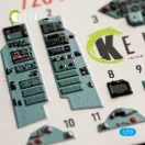 Kelik SU-27UB interior 3D decals for Trumpeter kit 1:72 (K72041)