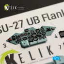 Kelik SU-27UB interior 3D decals for Trumpeter kit 1:72 (K72041)
