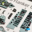 Kelik SU-27UB interior 3D decals for Trumpeter kit 1:72 (K72041)